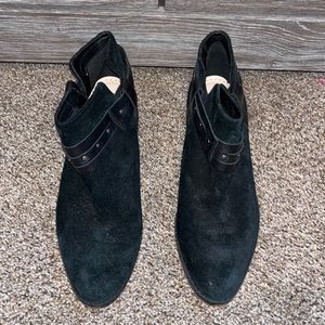 Clarks Black Booties